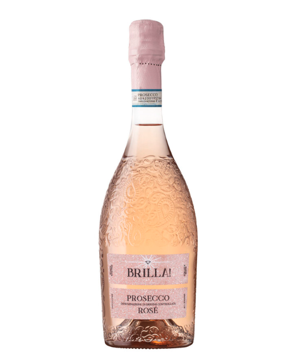 Brilla Prosecco Spumante DOC Rose 750mL